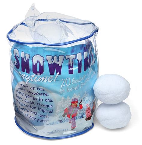 fake snowball in a bag|stitch having snow ball fight.